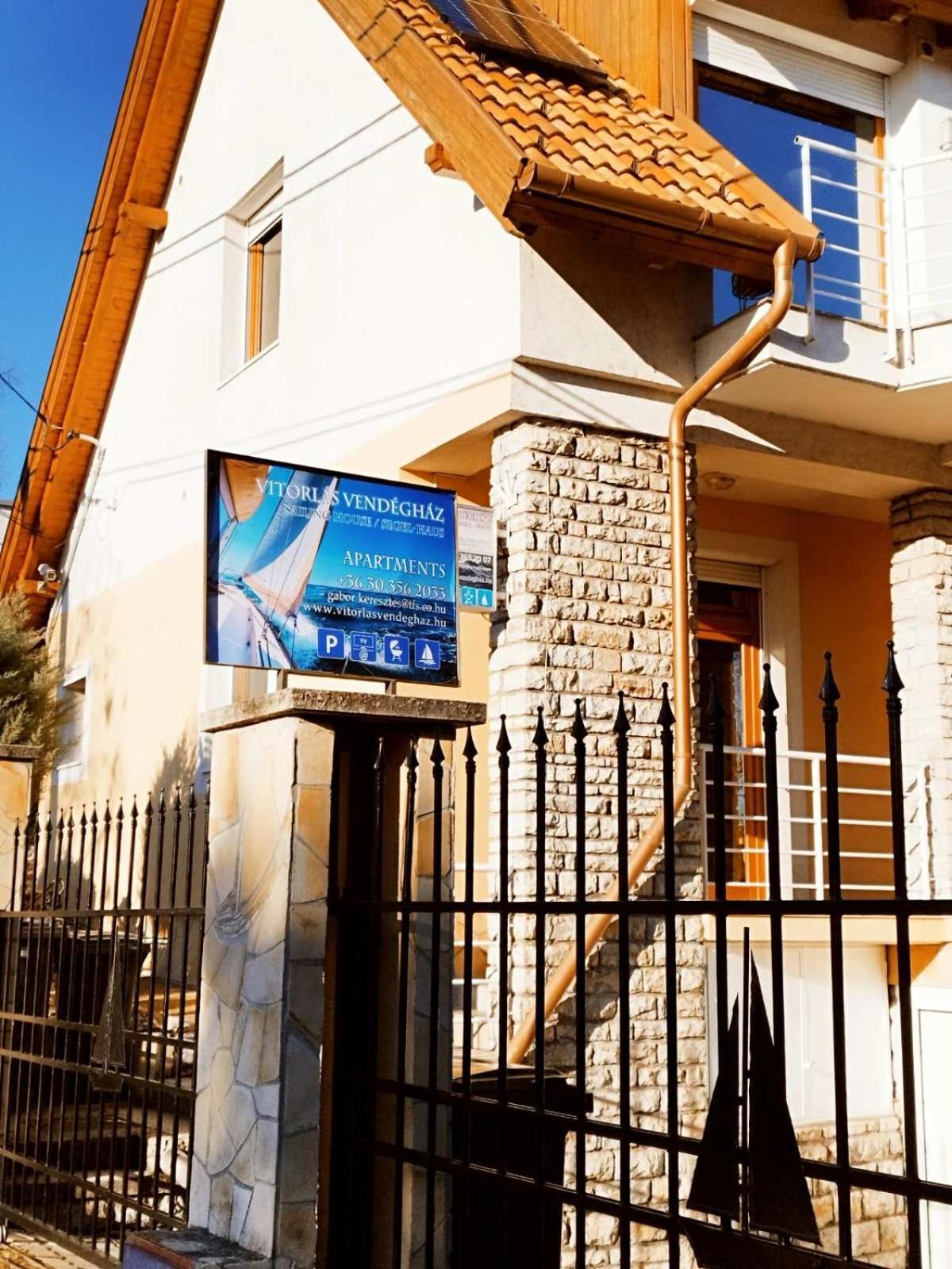 Apartman Vitorlás Vendégház Balatonfüred Exterior foto